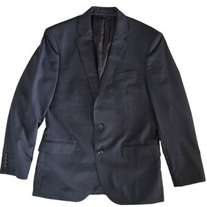 J Crew Blazer Mens 40R Navy Blue Crosby Sport Coat Loro Piana Super 120s Wool